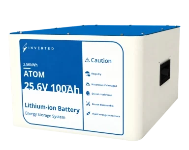 25.6V 100Ah lithium battery energy storage unit